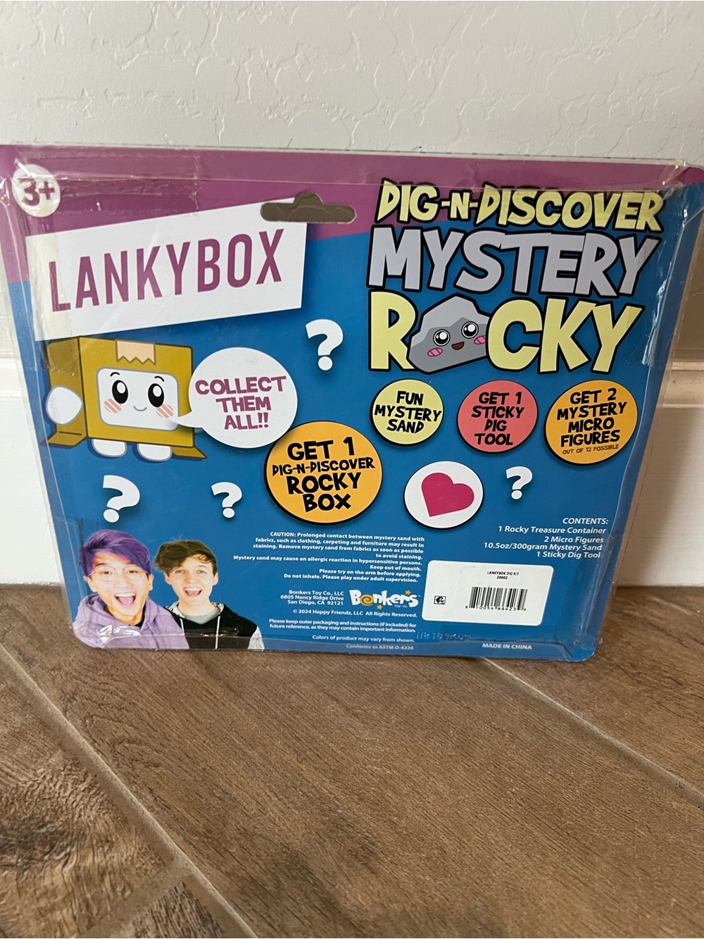 LankyBox Dig-n-Discover Mystery Rocky set NIB $20 - Picture 2 of 2